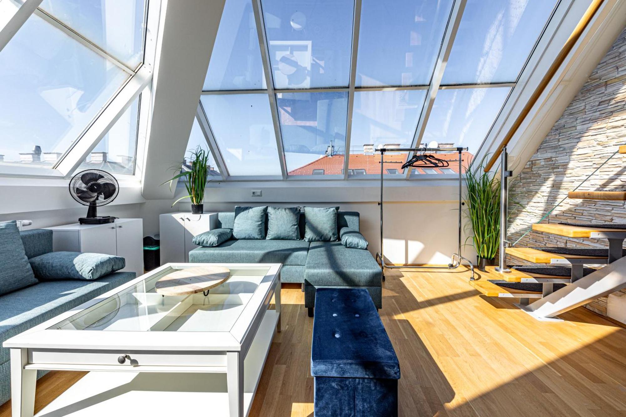 Penthouse Suites By Jr City Apartments Wien Rum bild