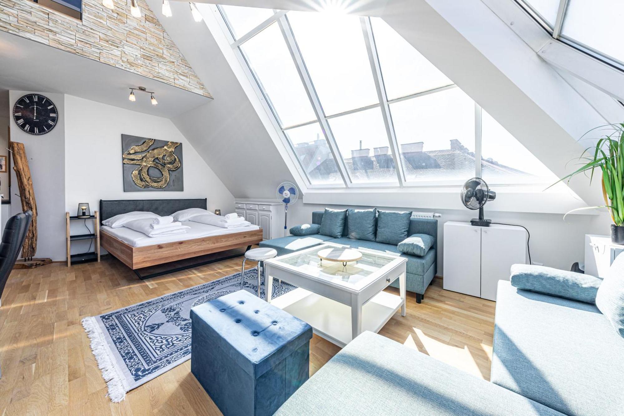 Penthouse Suites By Jr City Apartments Wien Rum bild