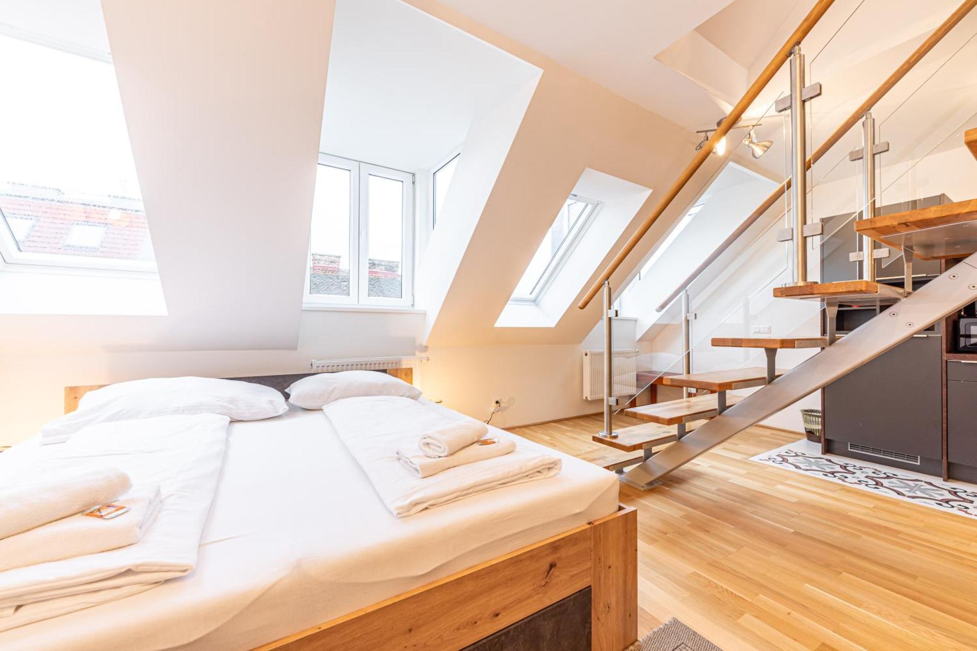 Penthouse Suites By Jr City Apartments Wien Rum bild